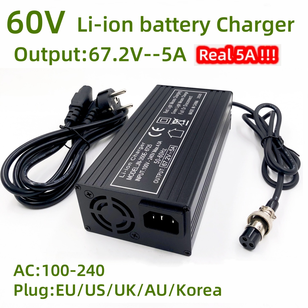 84V 20A Smart Charger - Cargador de carga rápida de 67.2V