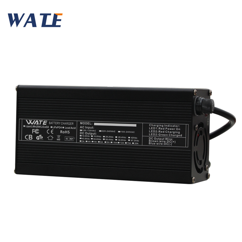 84V 20A Smart Charger - Cargador de batería inteligente LiFePO4 de