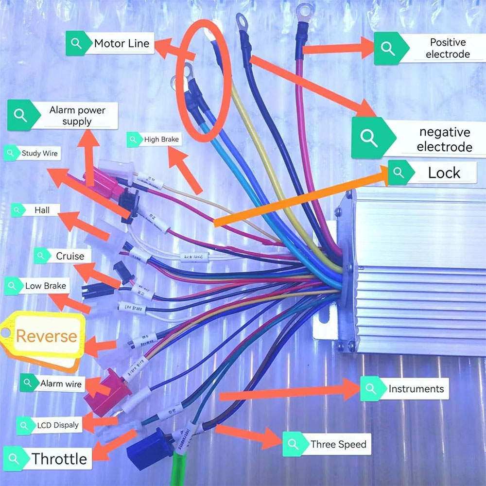 Controlador eléctrico de 48V,  - Kelly Kls7230S Controller reseña y precio