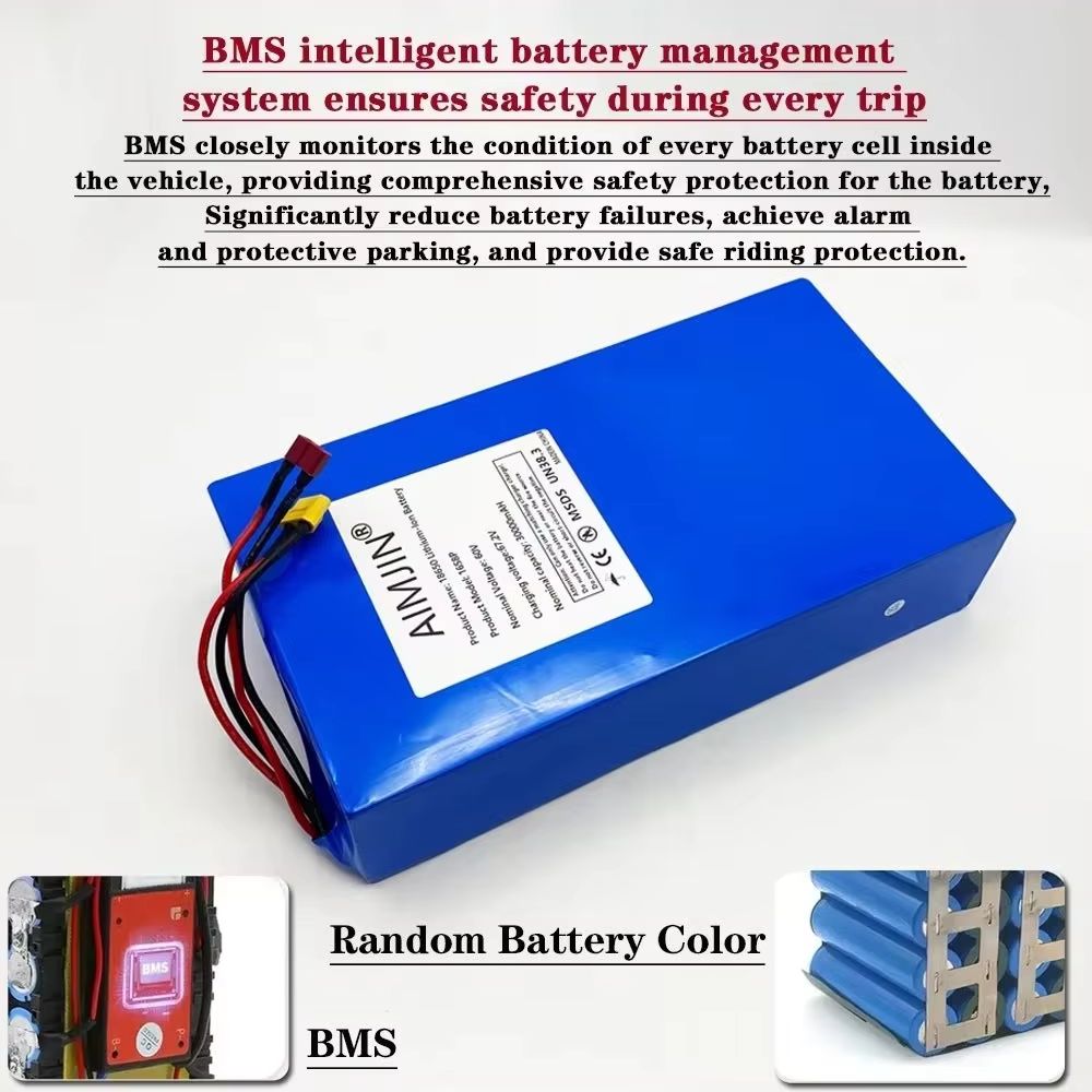 Batería de litio 16S8p complet - 60V 50Ah Electric Scooter Battery reseña y precio