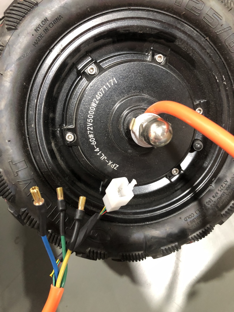 Motor de cubo sin escobillas d - 13 Inch 72V 5000W Brushless Motor reseña y precio